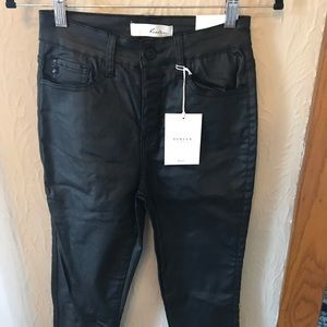 Kancan Faux Leather Pants